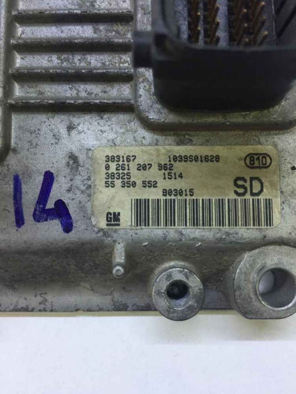 OPEL CORSA.C 1.2 MOTOR BEYNİ Z12XE - Görsel 2