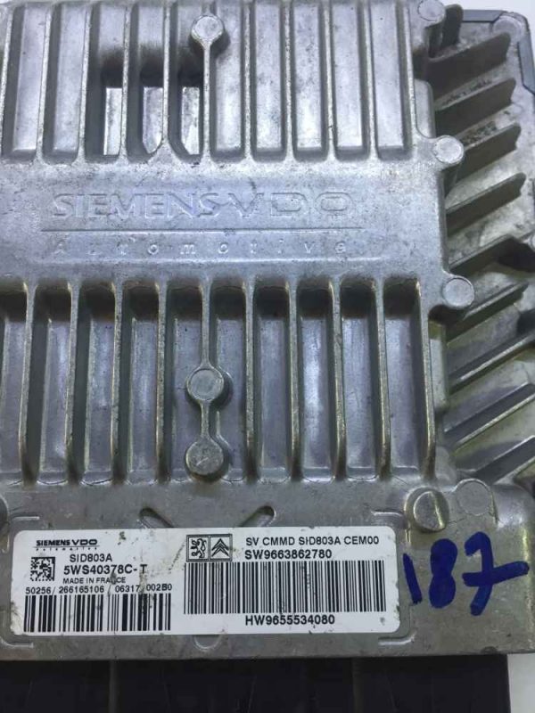 PEUGEOT 307 407 2.0 HDI Motor beyni - Görsel 2