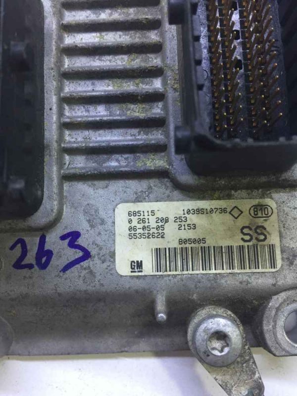 Opel Corsa C 1.3 Z12XEP Motor Beyni - Görsel 2