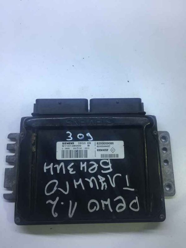 renault megane1 clio motor beyni