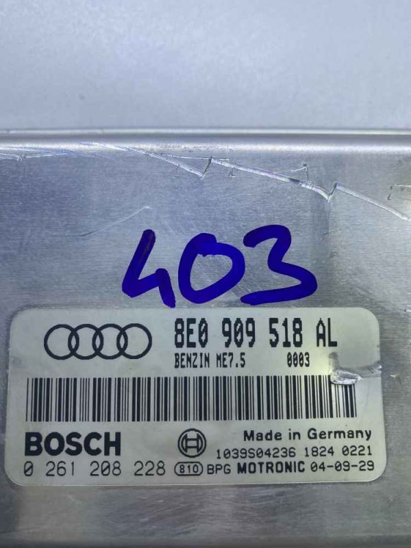 AUDİ A4 1.8 BENZİNLİ MOTOR BEYNİ - Görsel 2