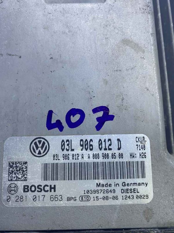 VW CRAFTER MOTOR BEYNİ - Görsel 2