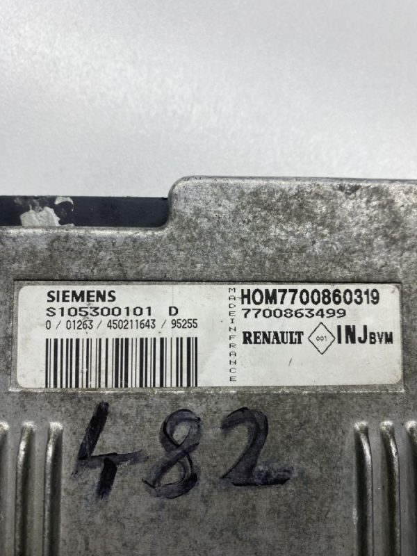 RENAULT MEGANE 1  MOTOR BEYNİ - Görsel 2