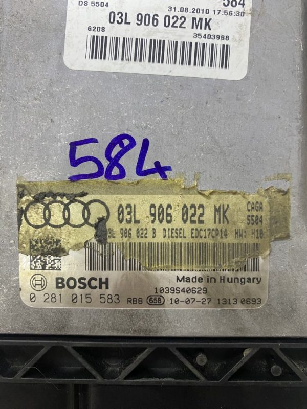 2011 MODEL AUDİ A4 2.0 TDİ MOTOR BEYİNİ - Görsel 2