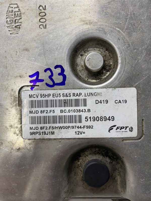 FİAT FİORİNO 1.3 MULTİJET EU5 95HP MOTOR BEYNİ - Görsel 2