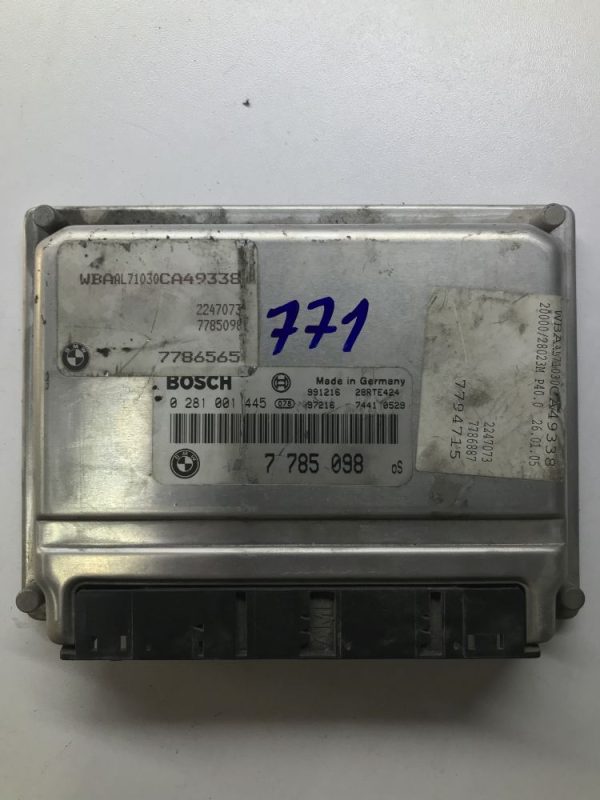 BMW E46 320D MOTOR BEYNİ