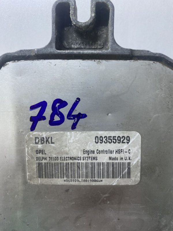 OPEL ASTRA G 1.6 BENZİNLİ MOTOR BEYNİ - Görsel 2