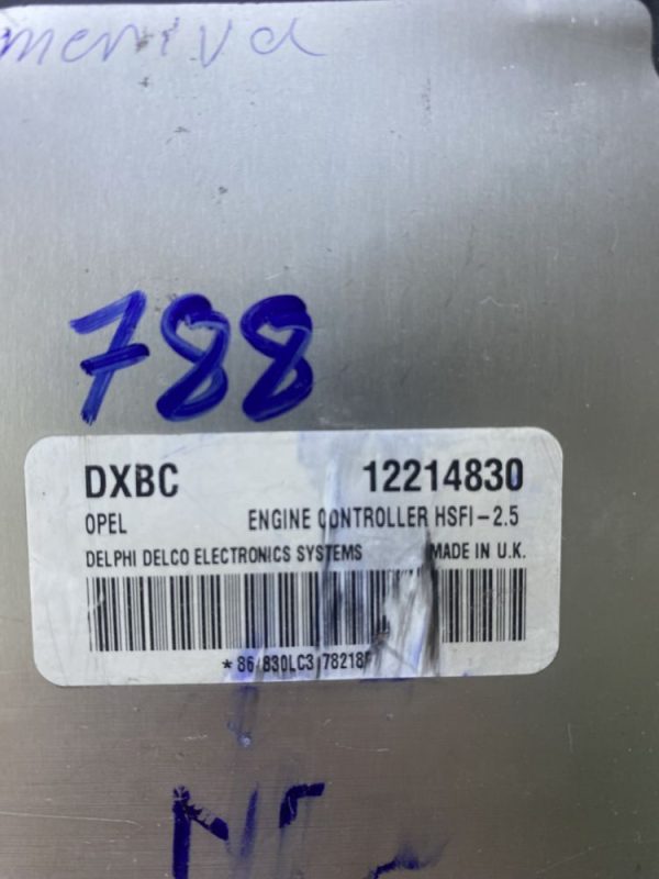OPEL MERİVA 1.6 Z16XE MOTOR BEYNİ - Görsel 2